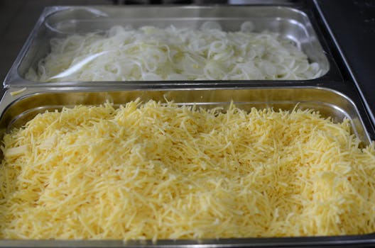 Veganer Käse Reibe