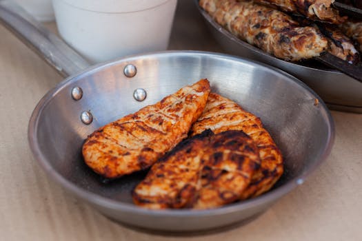 Hähnchenbrust gegrillt